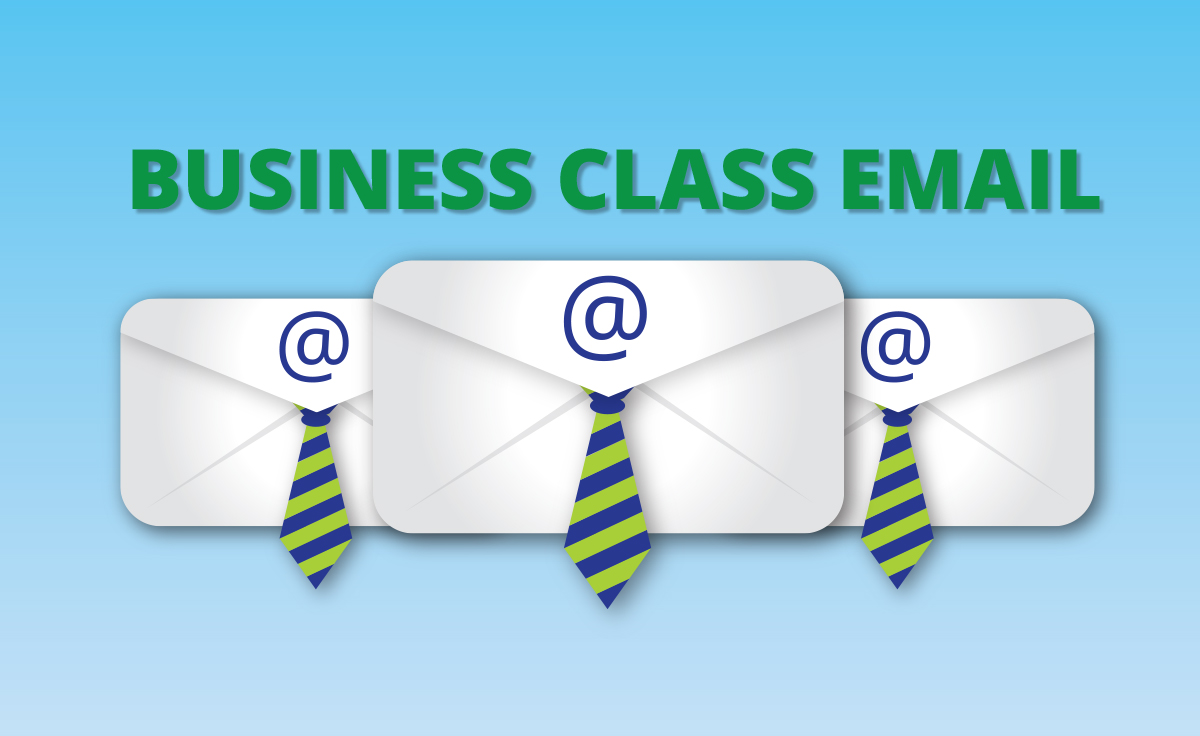 The benefits of business-class email